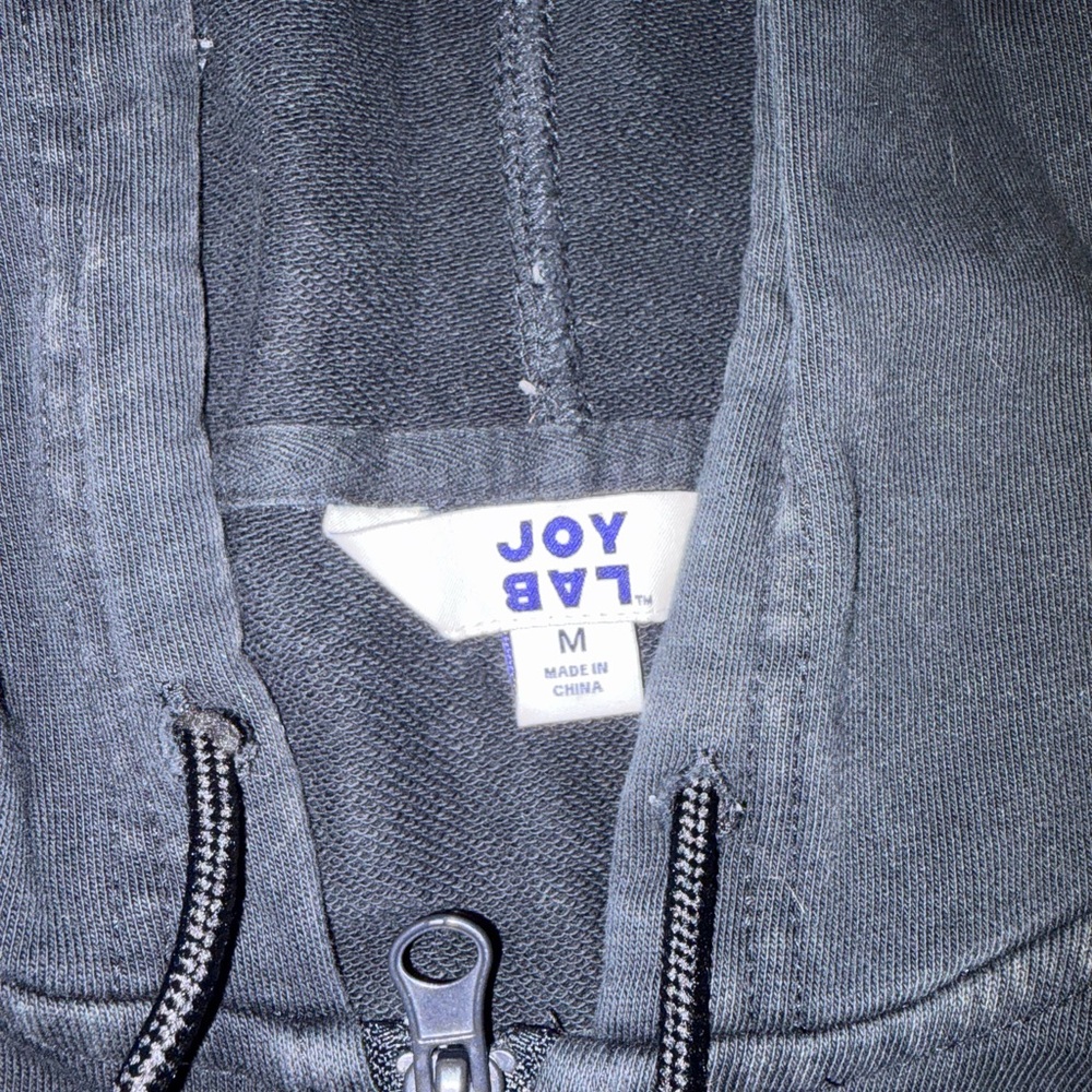 Joy Lab Women’s Black Full‑Zip Hoodie - Picture 2 of 3